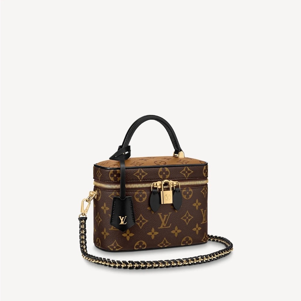 Louis Vuitton Vanity PM Bag Crossbody Purse Clutch Trunk - Picture 3 of 9